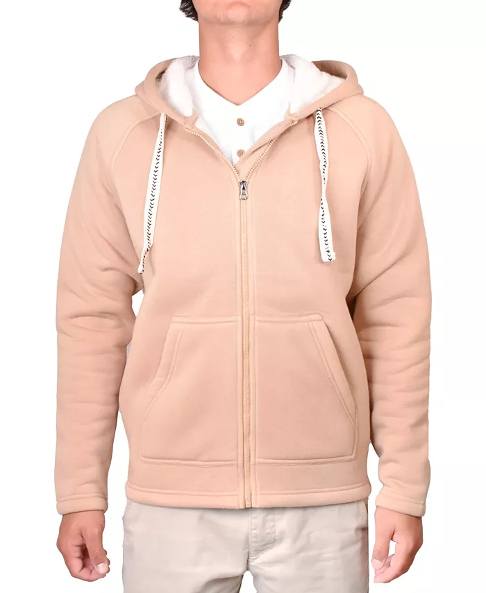 

Мужская худи Sherpa Bonded Reverse Fleece Vintage 1946, коричневый/бежевый