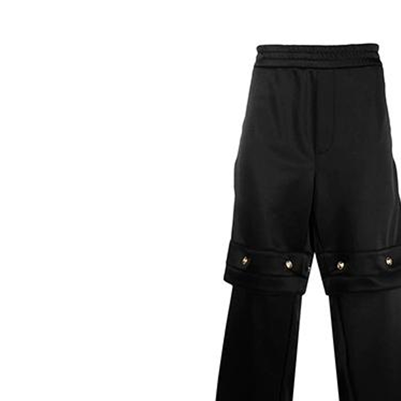 

Повседневные брюки мужские черные VERSACE