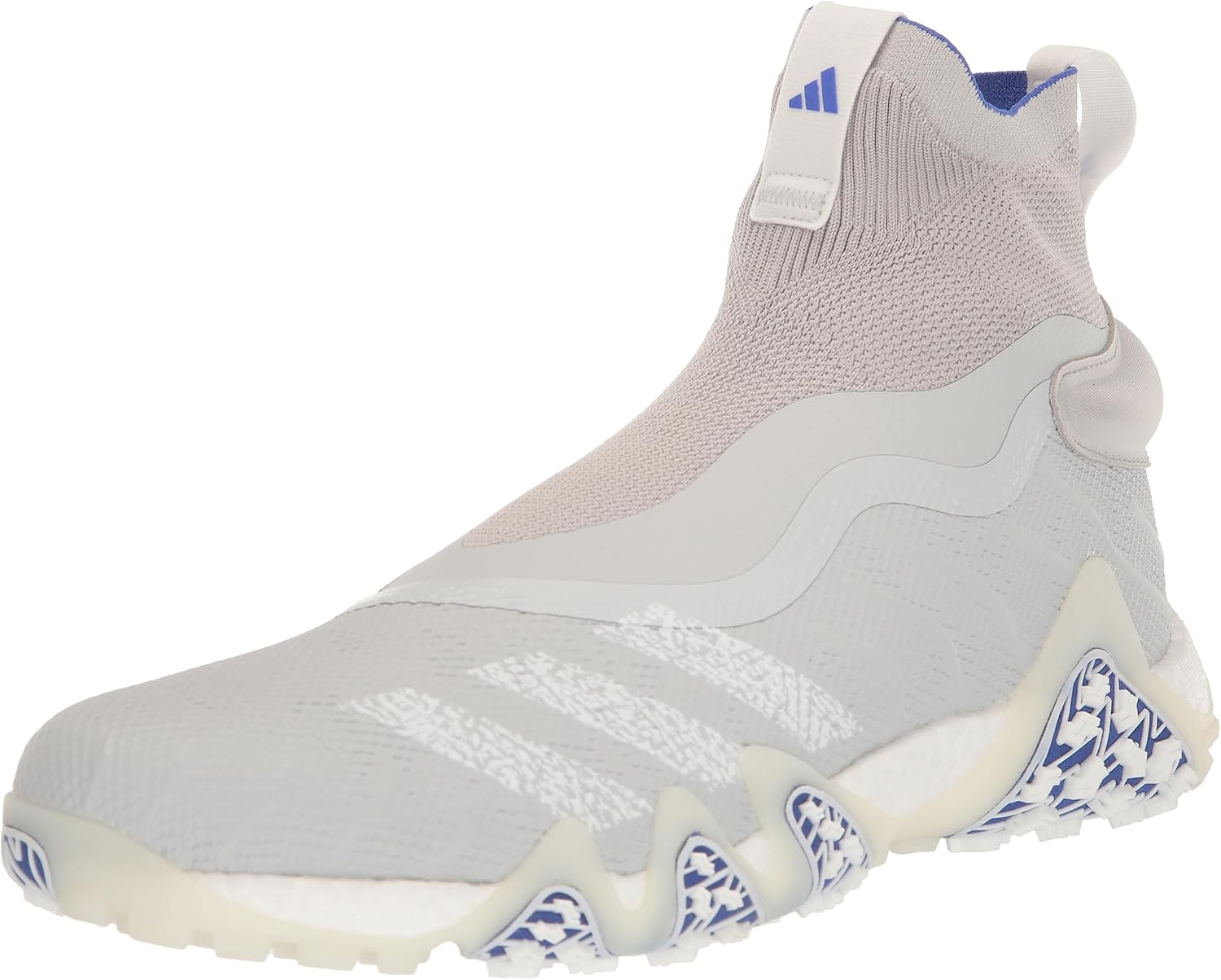 

Мужские гольф-кроссовки Adidas Codechaos без шнурков и шипов, белый/синий/серый