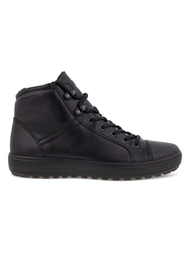 

Высокие кроссовки Ecco Leder-Sneakers Soft 7 Tred II, черный