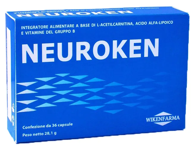 

Neuroken, добавка для нервной системы, 36 капсул
