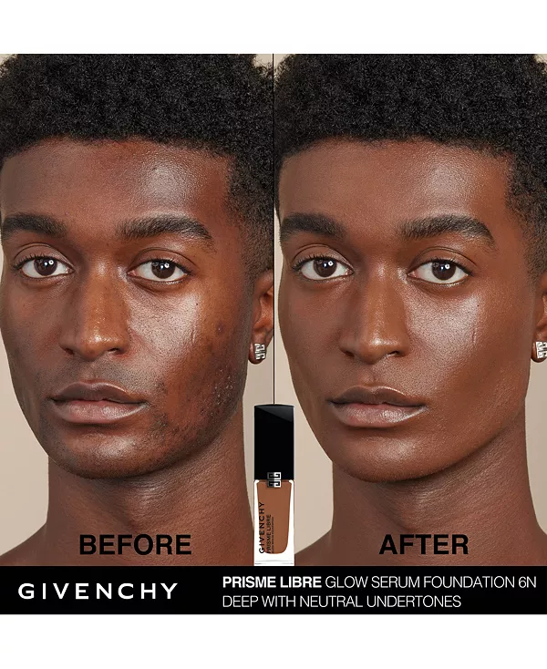 Prisme libre сыворотка для сияния, размывающая и увлажняющая основа, 1 унция. Givenchy, 6n deep with neutral undertones — фото 2