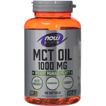 

Now Foods, мягкие таблетки с маслом MCT, 1000 мг, 150 шт.
