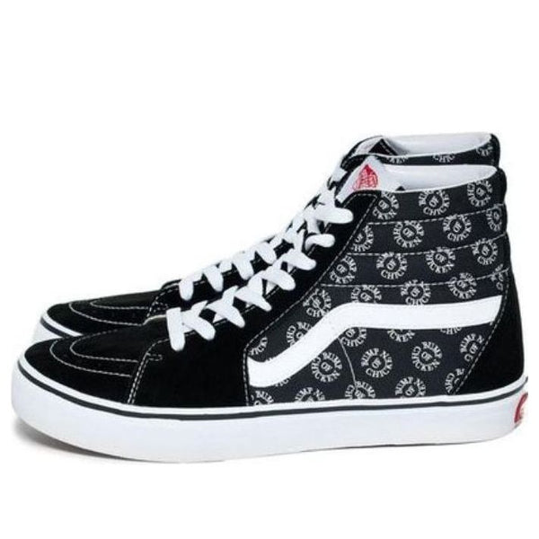 

Кроссовки sk8-hi x bump of chicken blackwhite Vans, черный