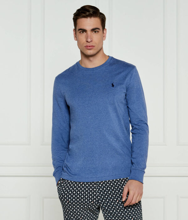

Лонгслив мужской Polo Ralph Lauren Custom Slim Fit, синий
