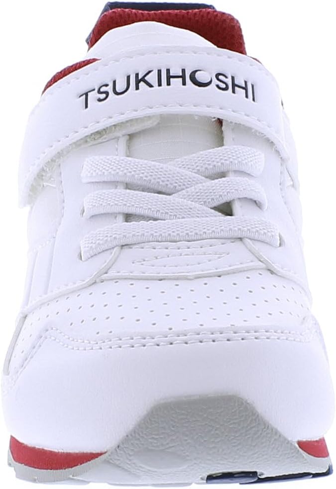 Кроссовки TSUKIHOSHI Boys Racer (Toddler/Little Kid), белый/синий/темно-синий — фото 3