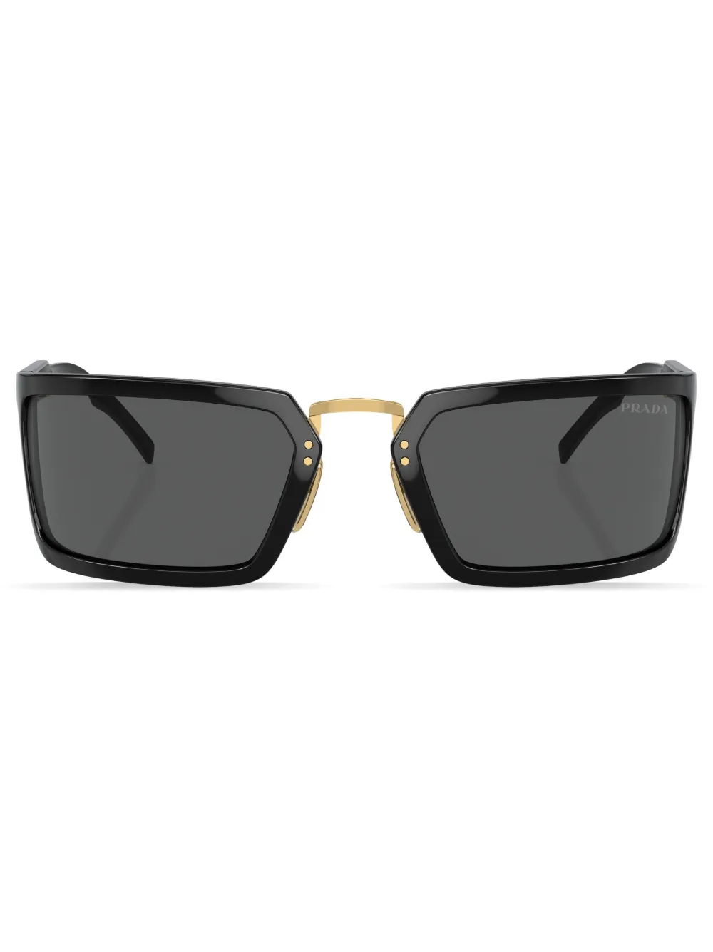 

Солнцезащитные очки с логотипом Prada Eyewear, черный