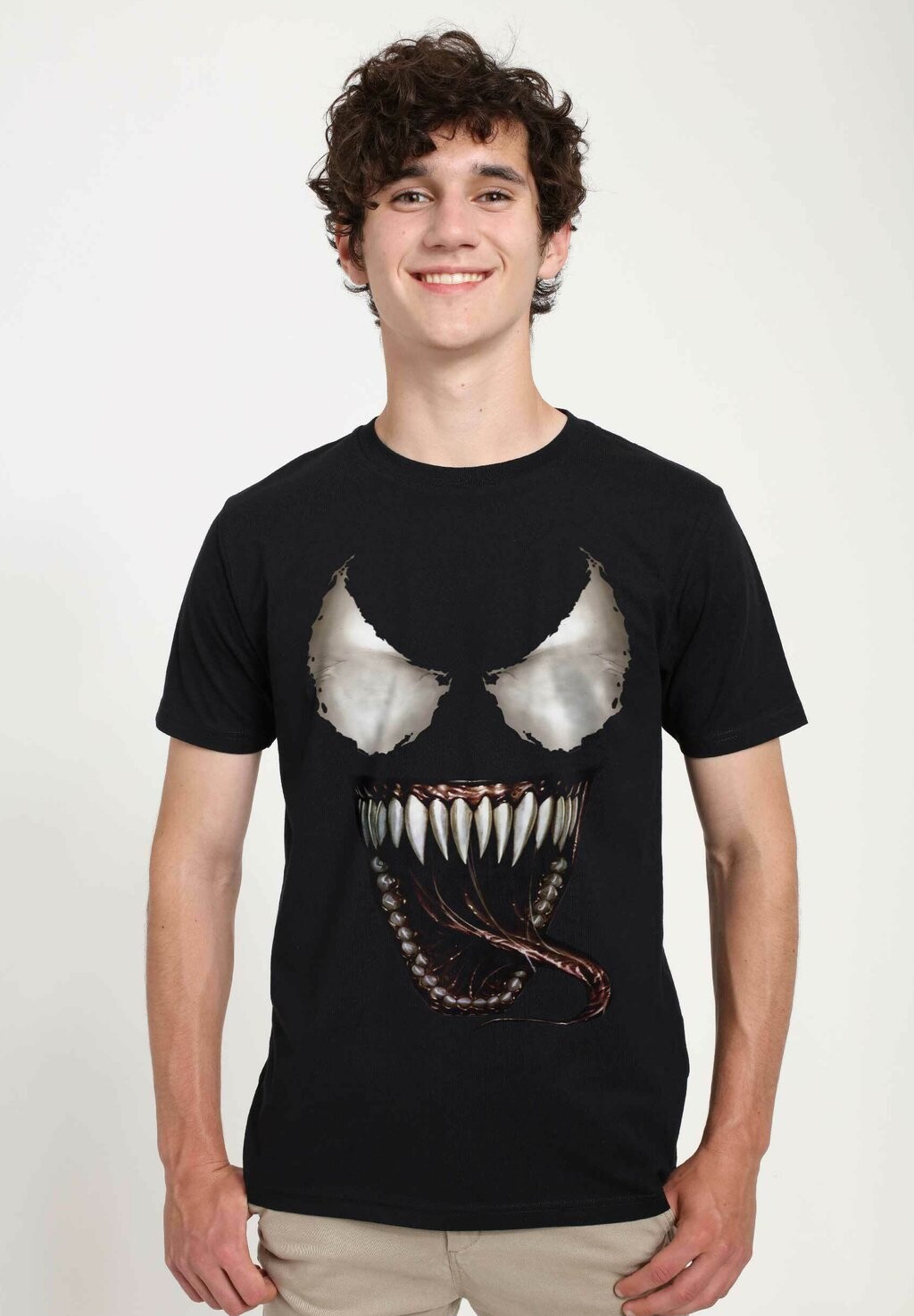 

Футболка с принтом Marvel Other Venom Mouth Open Unisex Marvel, черный