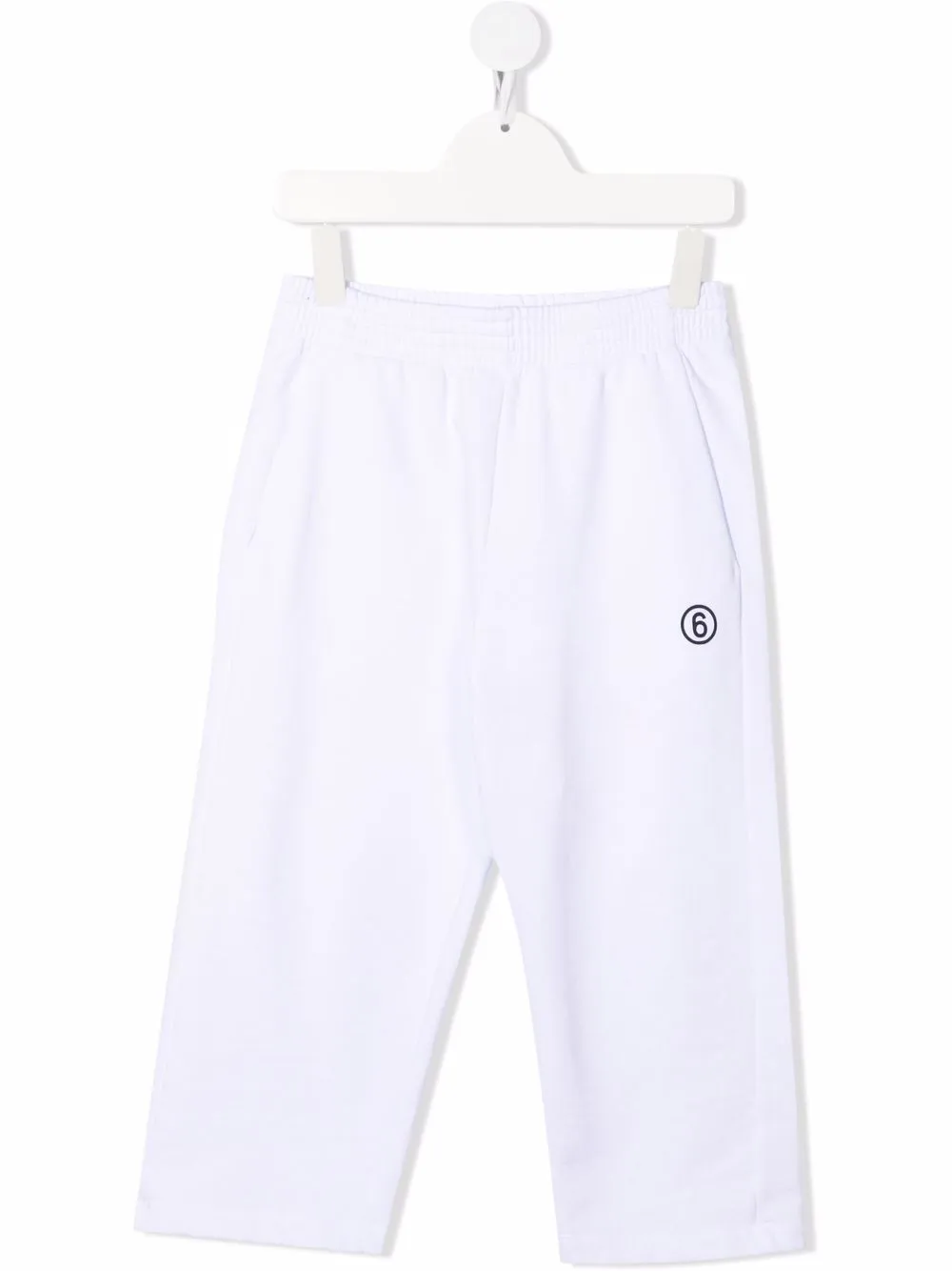 

Спортивные брюки с логотипом MM6 Maison Margiela Kids, белый