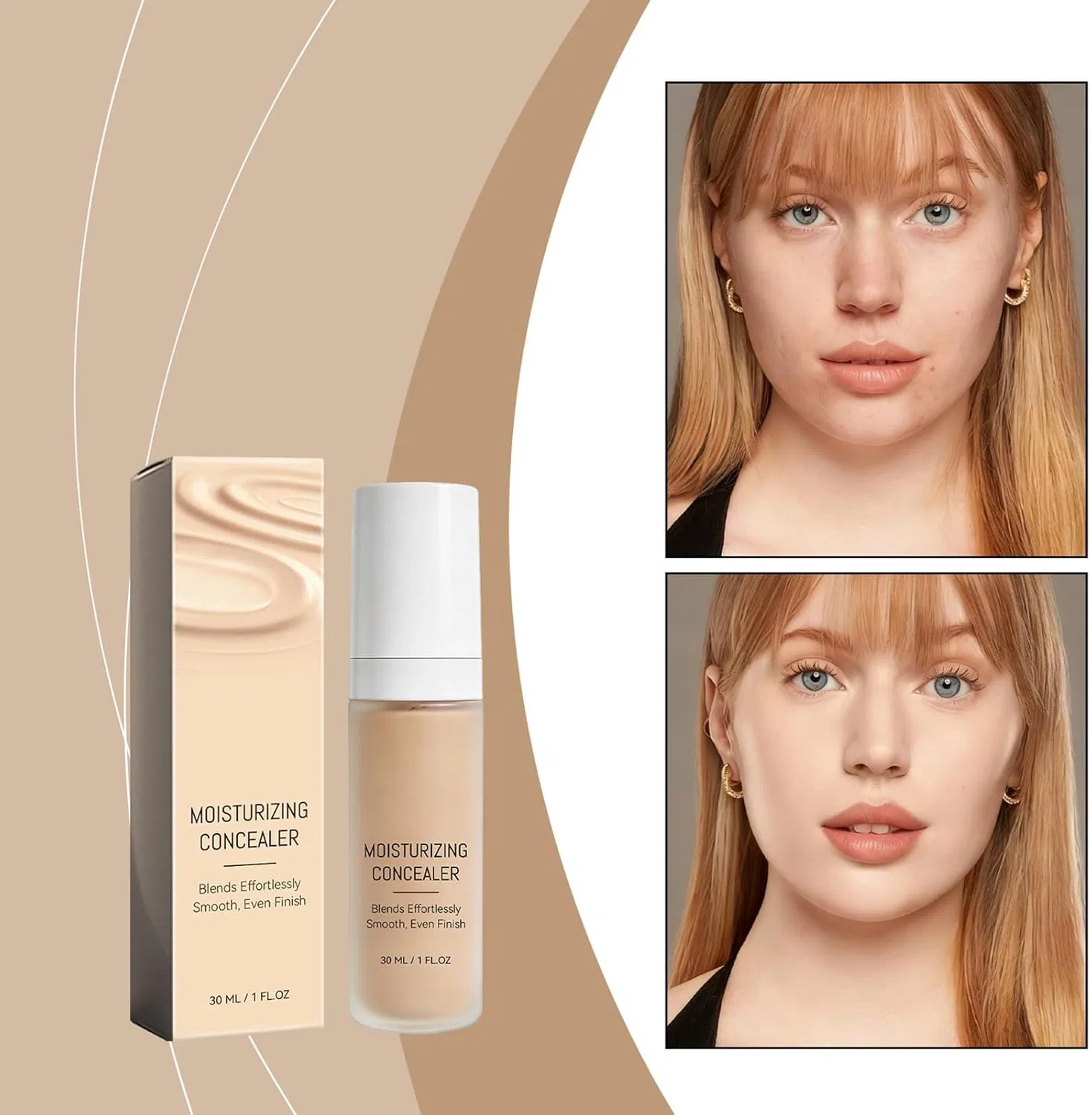 Тональное средство Color Change Foundation увлажняющее, No brand, 1 шт — фото 4