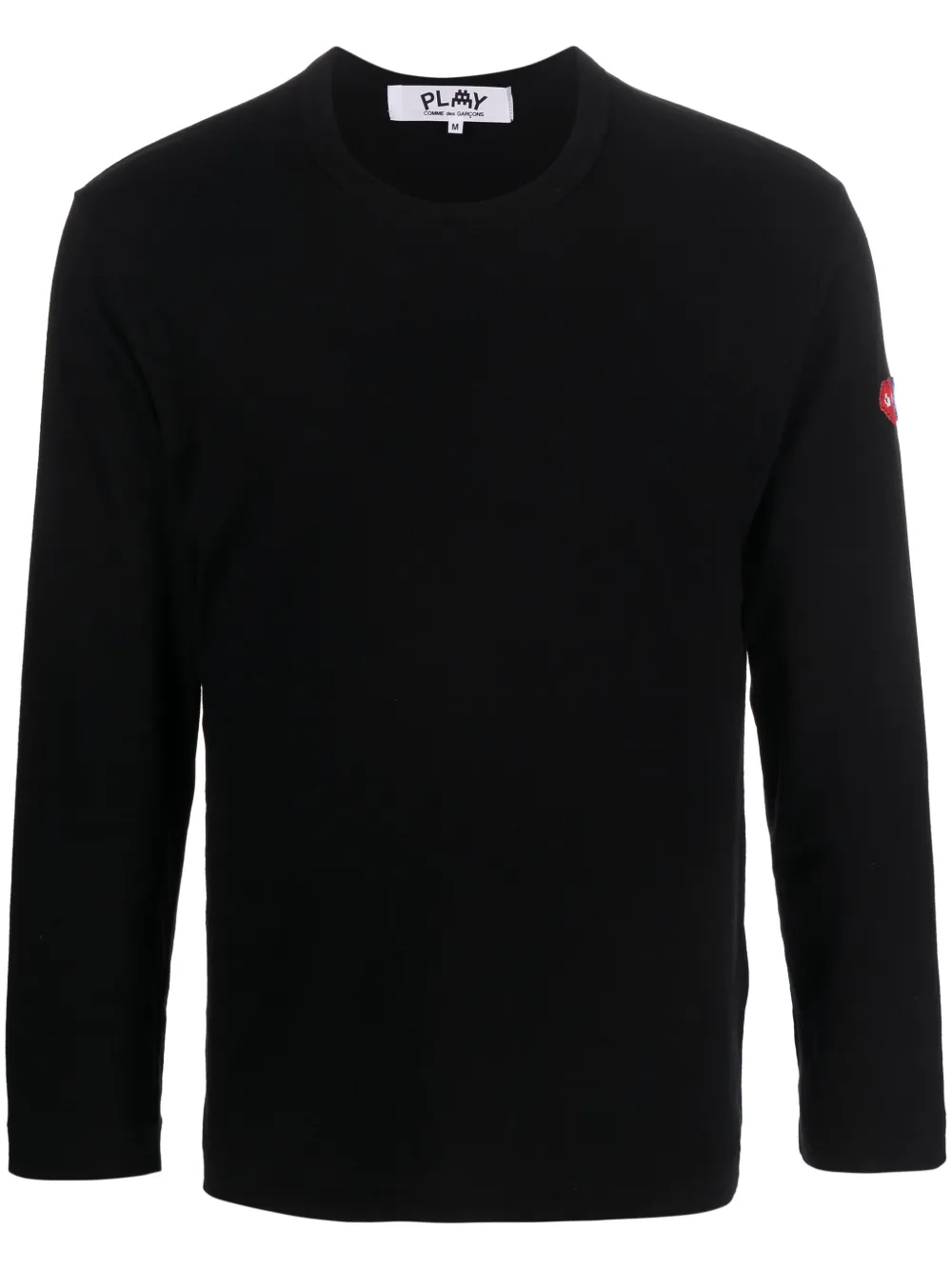 

Футболка из коллаборации с the Artist Invader Comme Des Garçons Play, черный