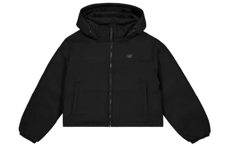 

Пуховик женский черный New Balance