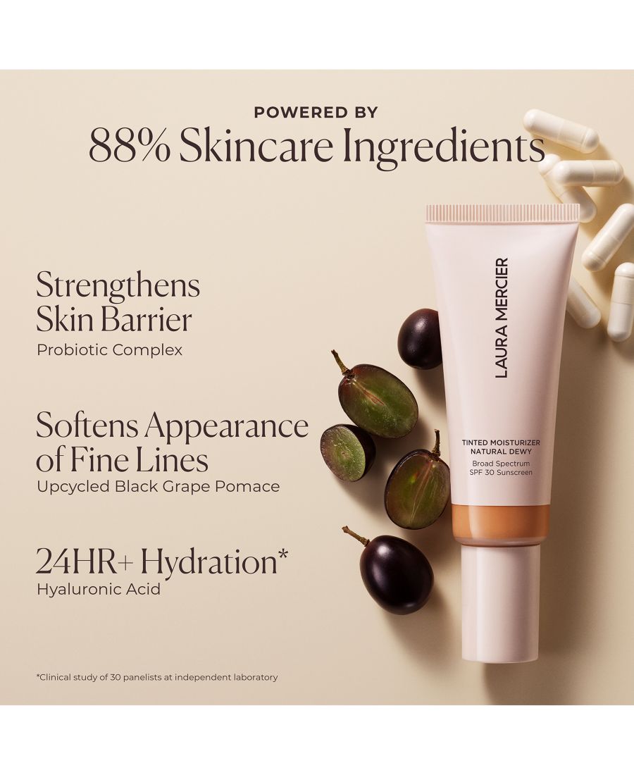 Крем для лица SPF LAURA MERCIER Тонирующий увлажняющий с эффектом сияния, цвет 3w palomino- light medium with warm — фото 4