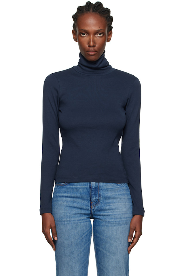 

Водолазка Дина Flore Flore, темно-синий