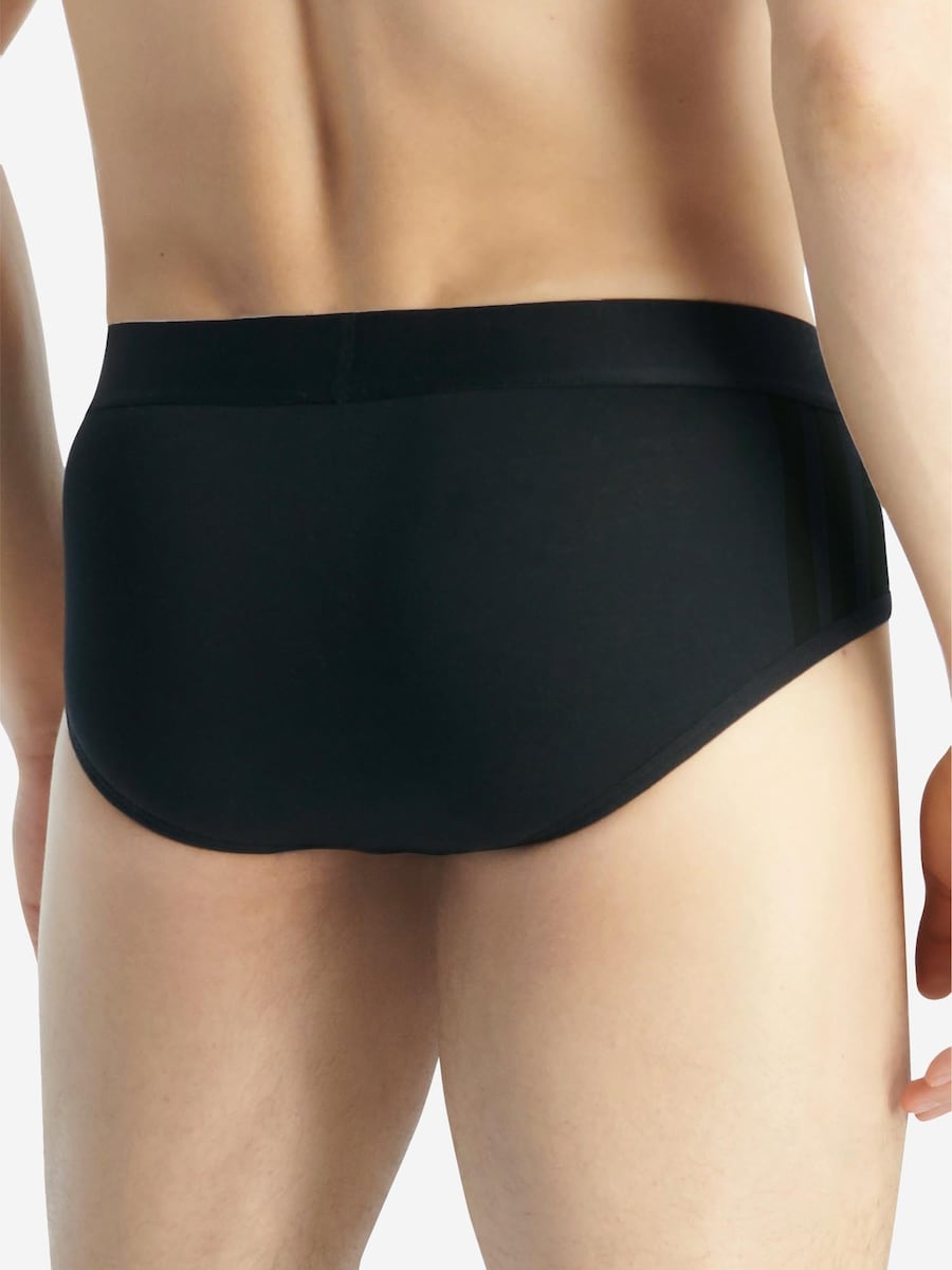 Трусики ADIDAS SPORTSWEAR Active Flex Cotton 3 Stripes, черный — фото 3