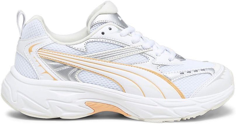 Мужские кроссовки для фитнеса и тренировок Puma, белый/оранжевый — фото 3