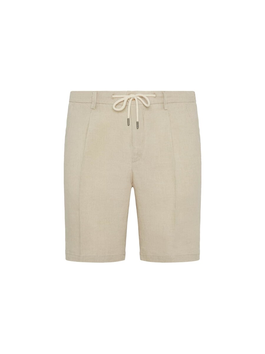 

Шорты чинос Boggi Milano Regular Pleat-Front Pants, светло-бежевый