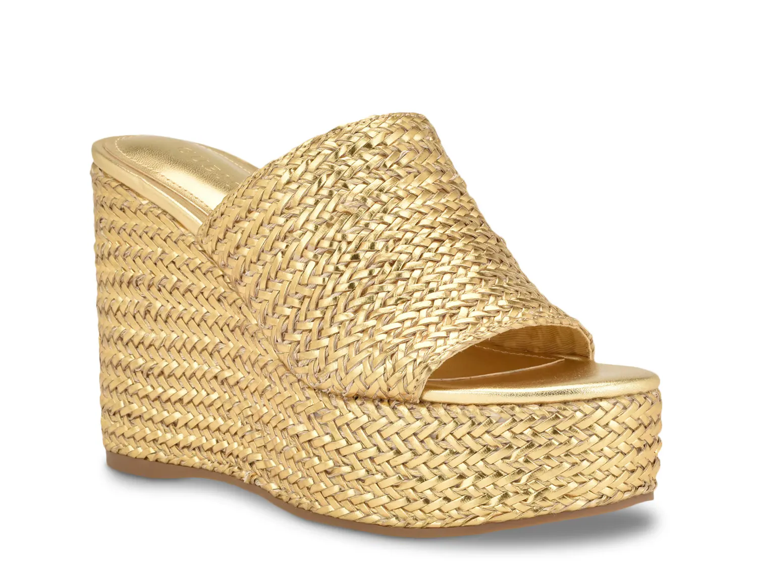 

Сандалии Yenisa Wedge Sandal Guess, золотой/металлик