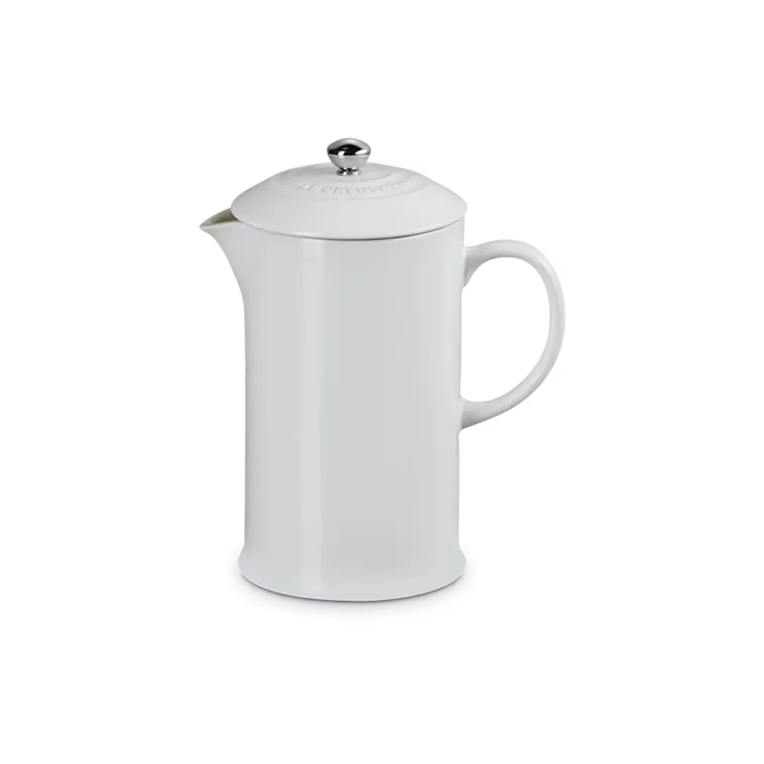 Керамическая пресс-кофеварка Le Creuset из керамогранита, белый — фото 4