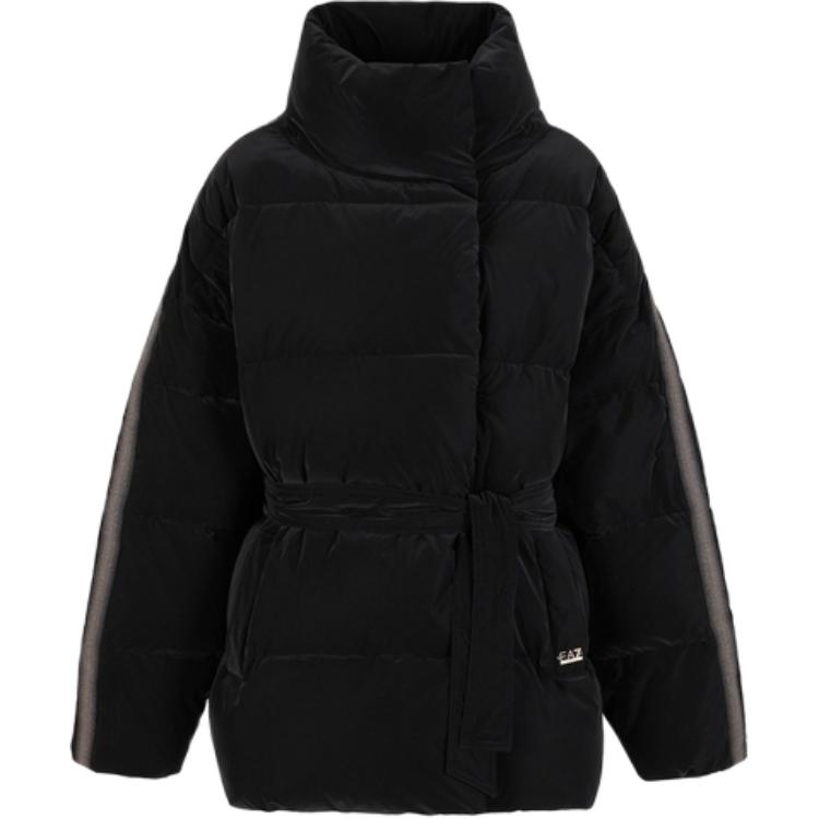 

EMPORIO ARMANI Куртка пуховик женская черная EA7, Black