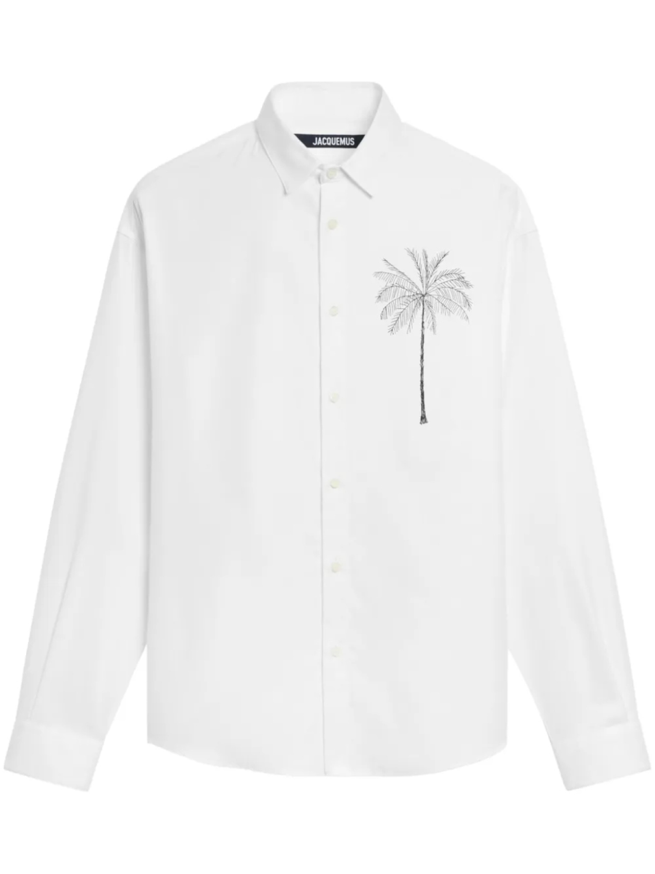 

Jacquemus рубашка Aloe Palm Tree, белый