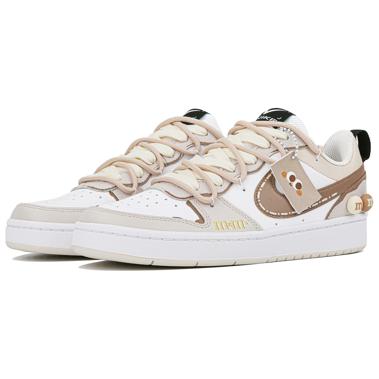 

Кроссовки Nike Court Borough Skateboard Shoes Women's Low-Top Ecru