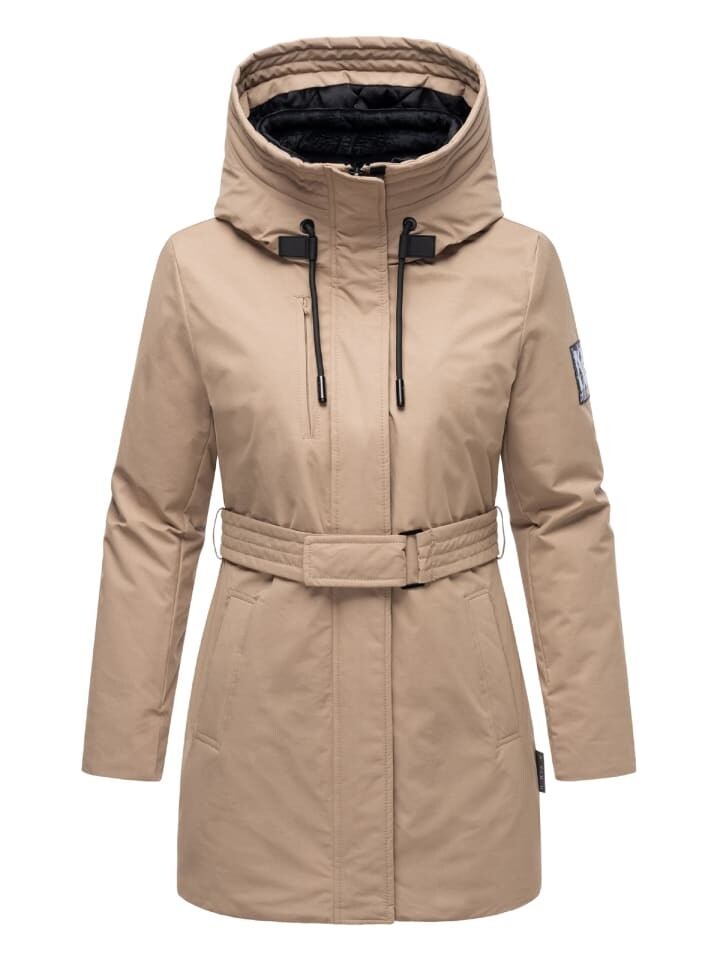 

Пуховик Navahoo Parka Eishauch 14, цвет taupe grey
