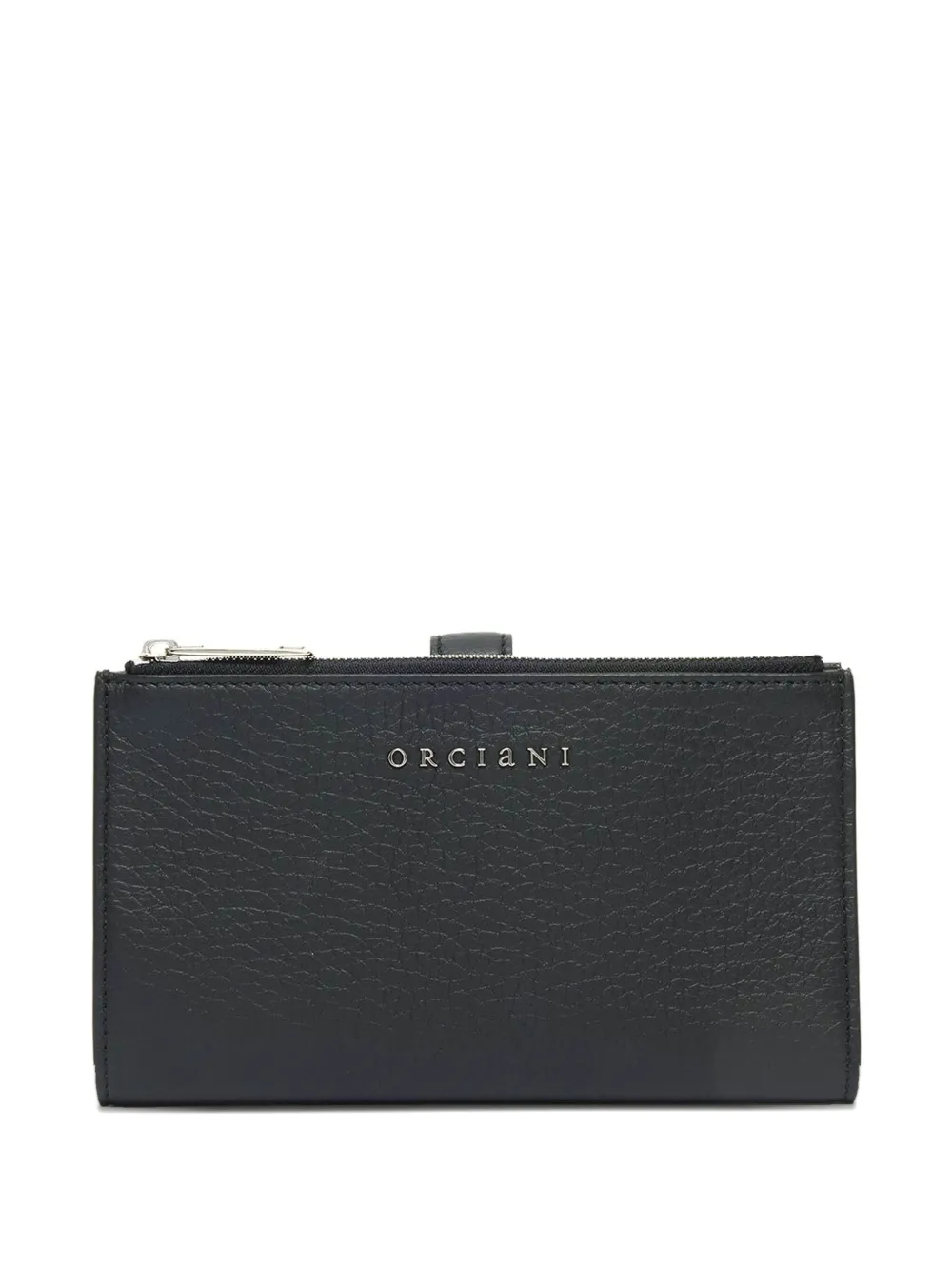 

Кошелек на кнопке с молнией Orciani, черный