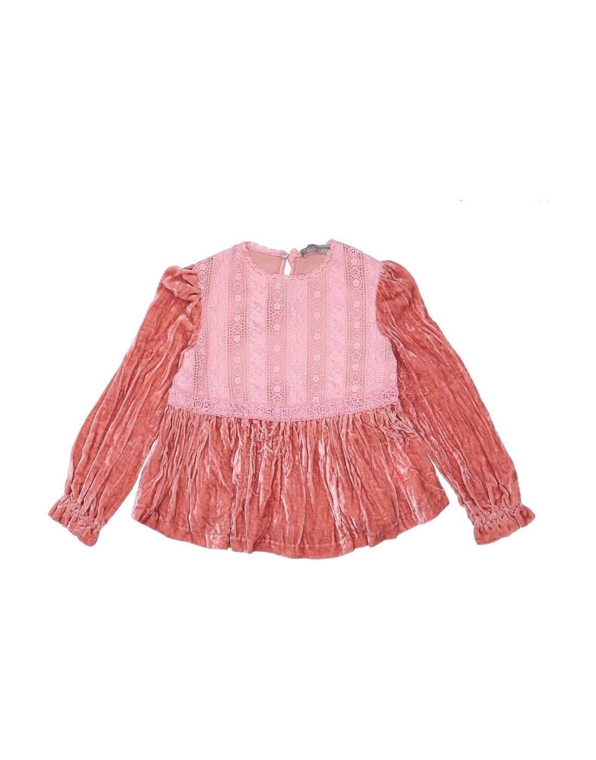 

Топ Ermanno Scervino Junior, розовый