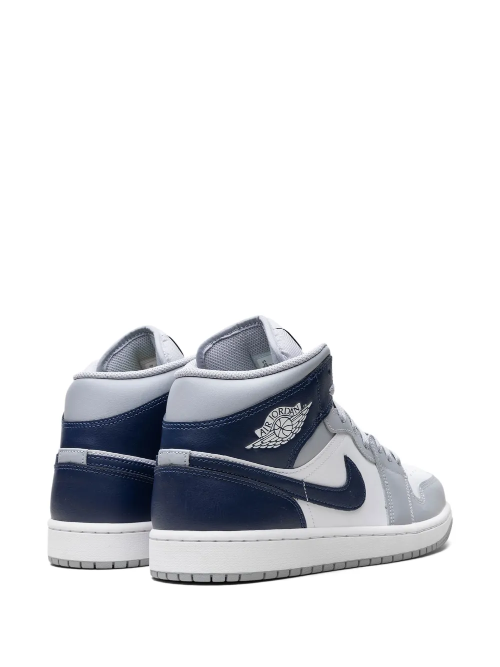 Кроссовки Air  1 Grey Jordan, серый — фото 3