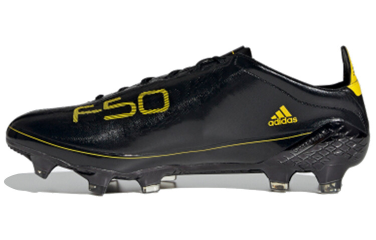 

Футбольные бутсы F50 мужские низкие черные/желтые Adidas