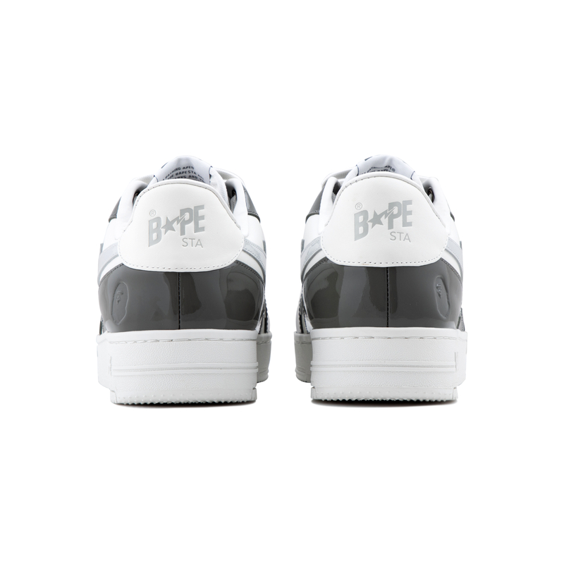 A BATHING APE Низкие скейтерские кроссовки мужские GYX серые, цвет Gray GYX — фото 3