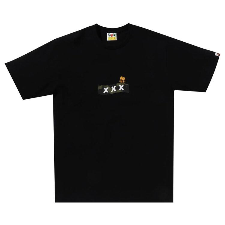 

Футболка BAPE x God Selection XXX Tee, черный