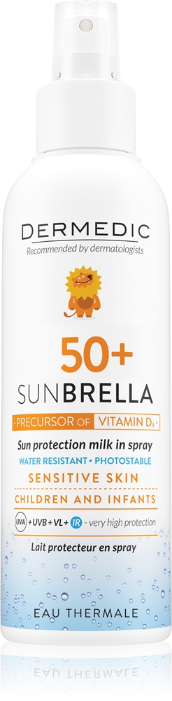 

Защитный лосьон Sunbrella Baby для детей 50+ Dermedic, 150 мл