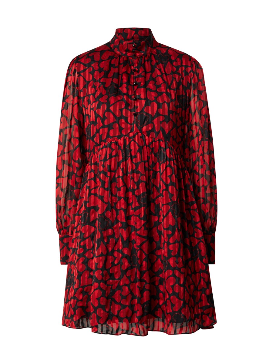 

Платье рубашка The Kooples Shirt Dress ROBE, красный