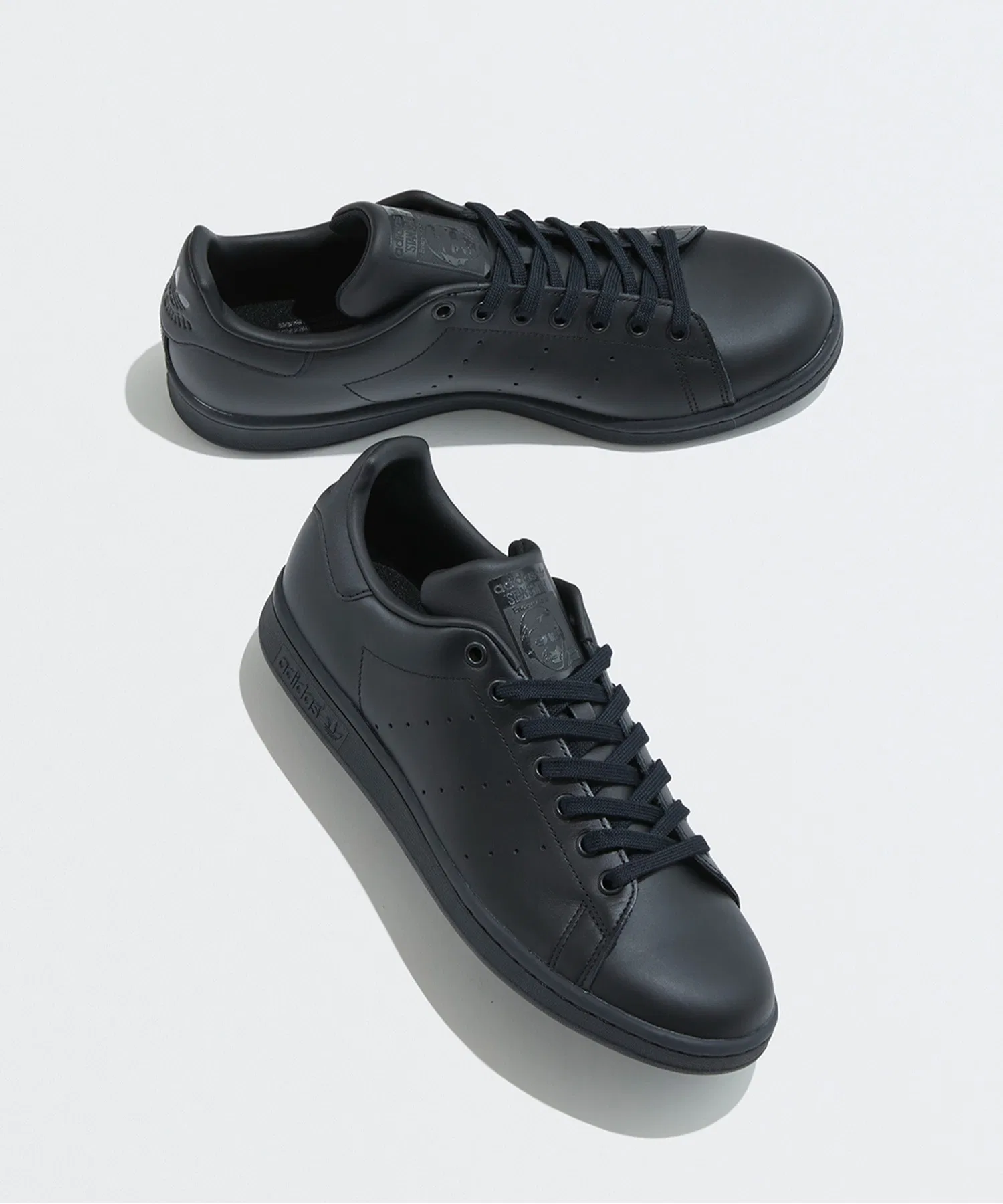 Унисекс кожаные кроссовки Stan Smith adidas белые — фото 2