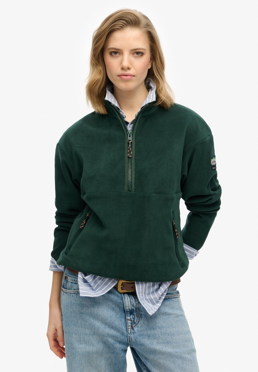 

Свитер Superdry, темно-зеленый