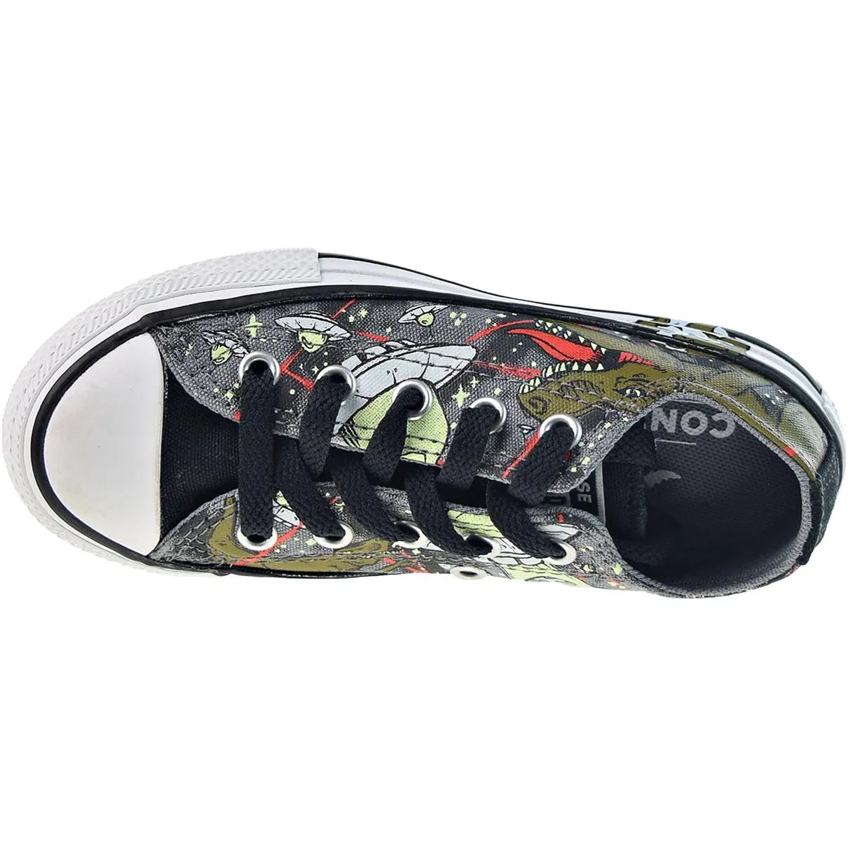 Кеды детские Converse Chuck Taylor All Star Black Green — фото 3