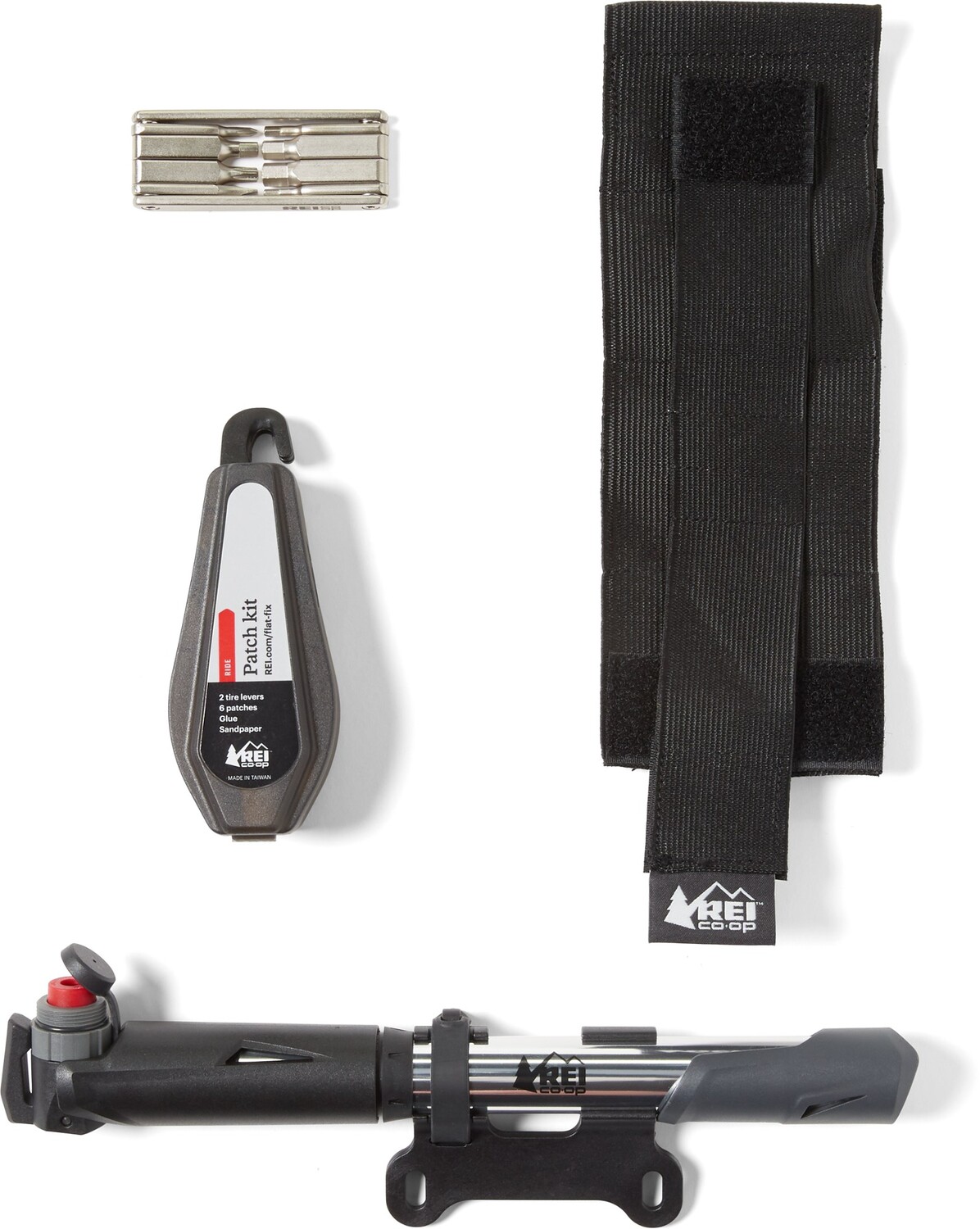 

Комплект аксессуаров Cycle Essentials REI Co-op, черный