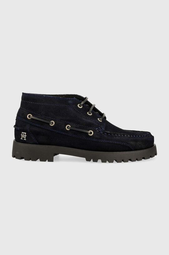 

TH BOAT BOOT CLASSIC замшевые туфли Tommy Hilfiger, темно-синий