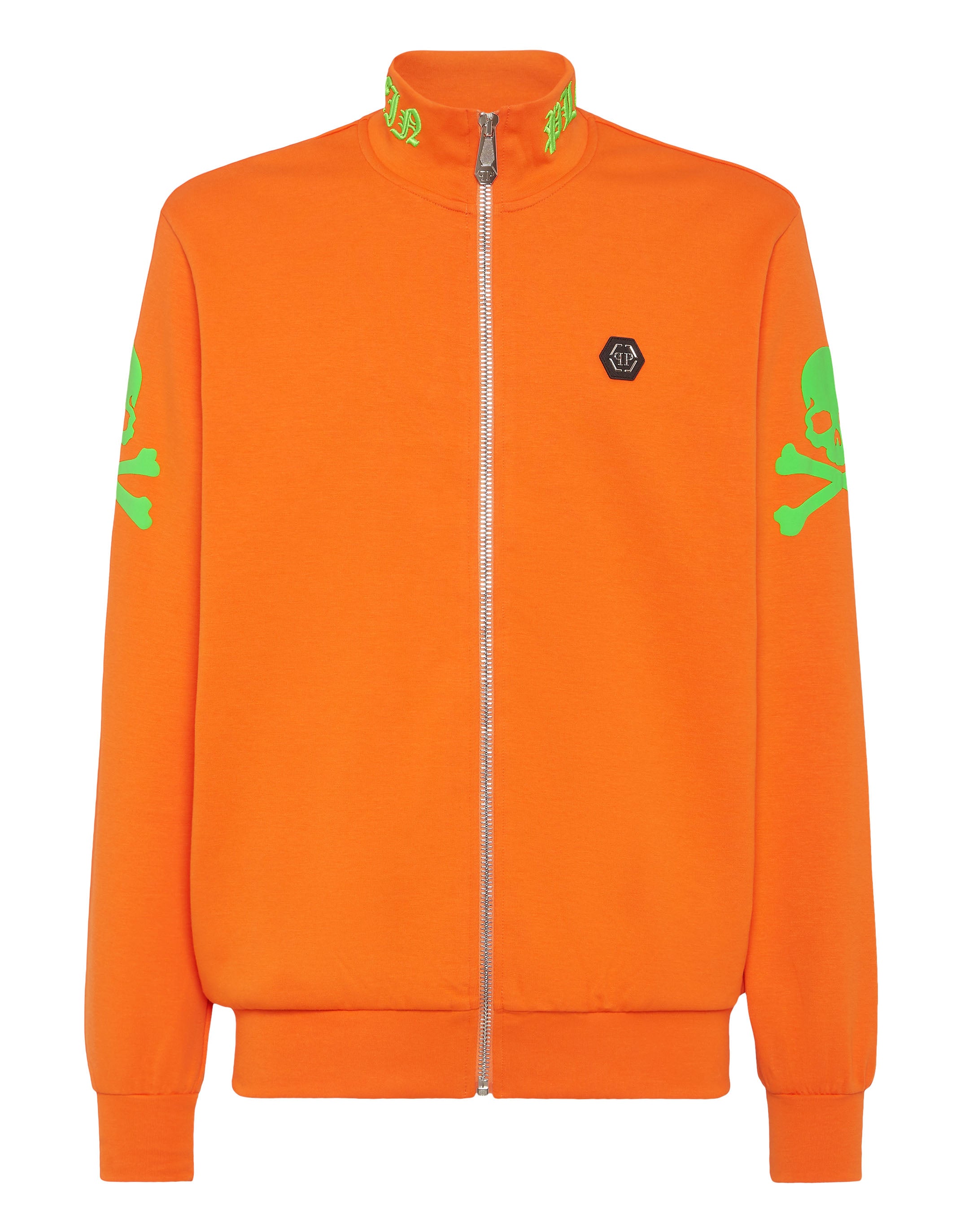 

Беговая майка Skull&Bones PHILIPP PLEIN, цвет orange fluo