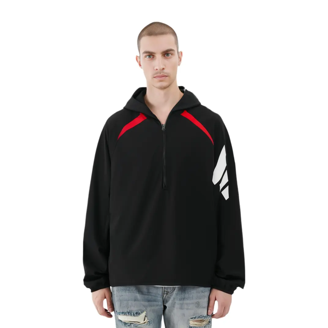 ФУТУРИСТИЧНЫЙ СВИТШОТ PRE FW24 Мужской черный Adidas — фото 3