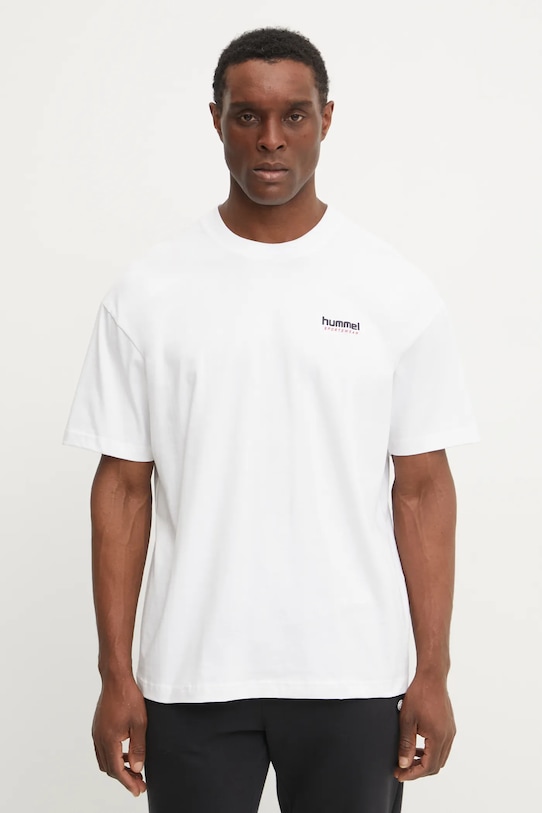 

Хлопковая футболка Hummel, белый