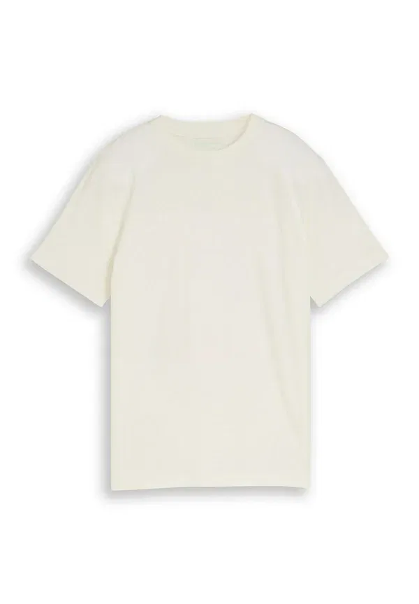 Футболка Tom Tailor glow in the dark t-shirt mit rückenprint print t-shirt, шерстяной белый