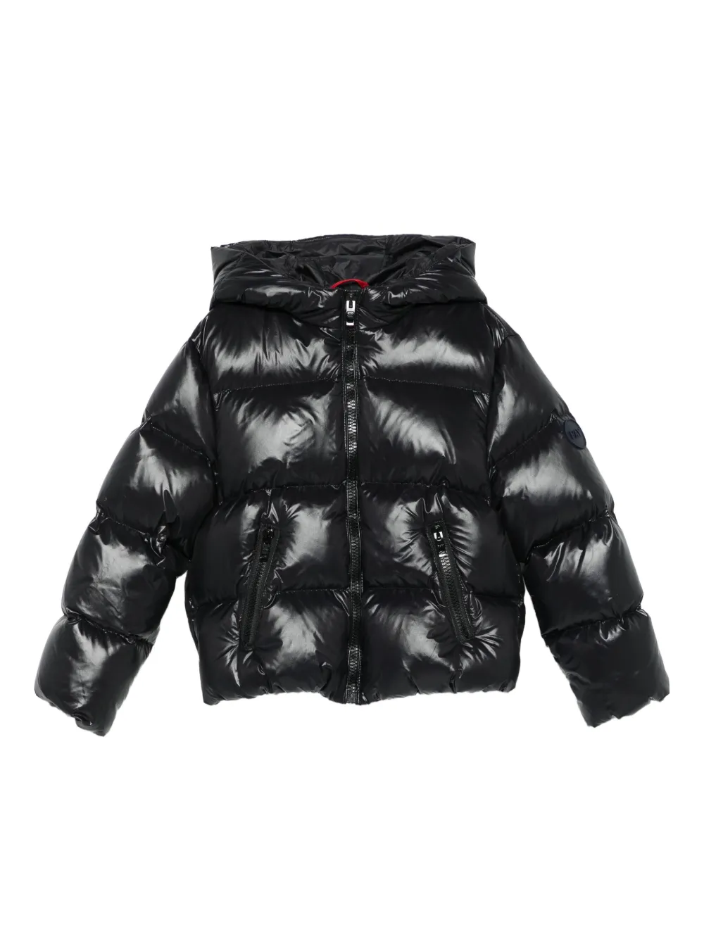 

Пуховик с капюшоном Fay Kids, черный