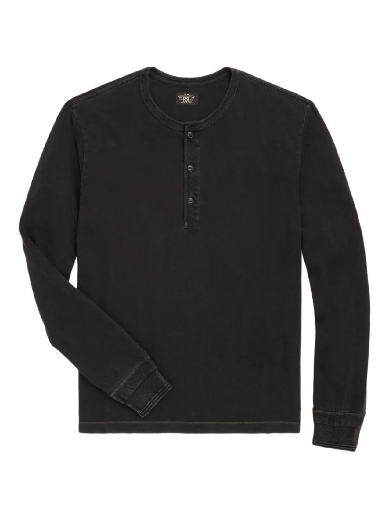 

Ralph Lauren RRL топ хенли с длинными рукавами, черный