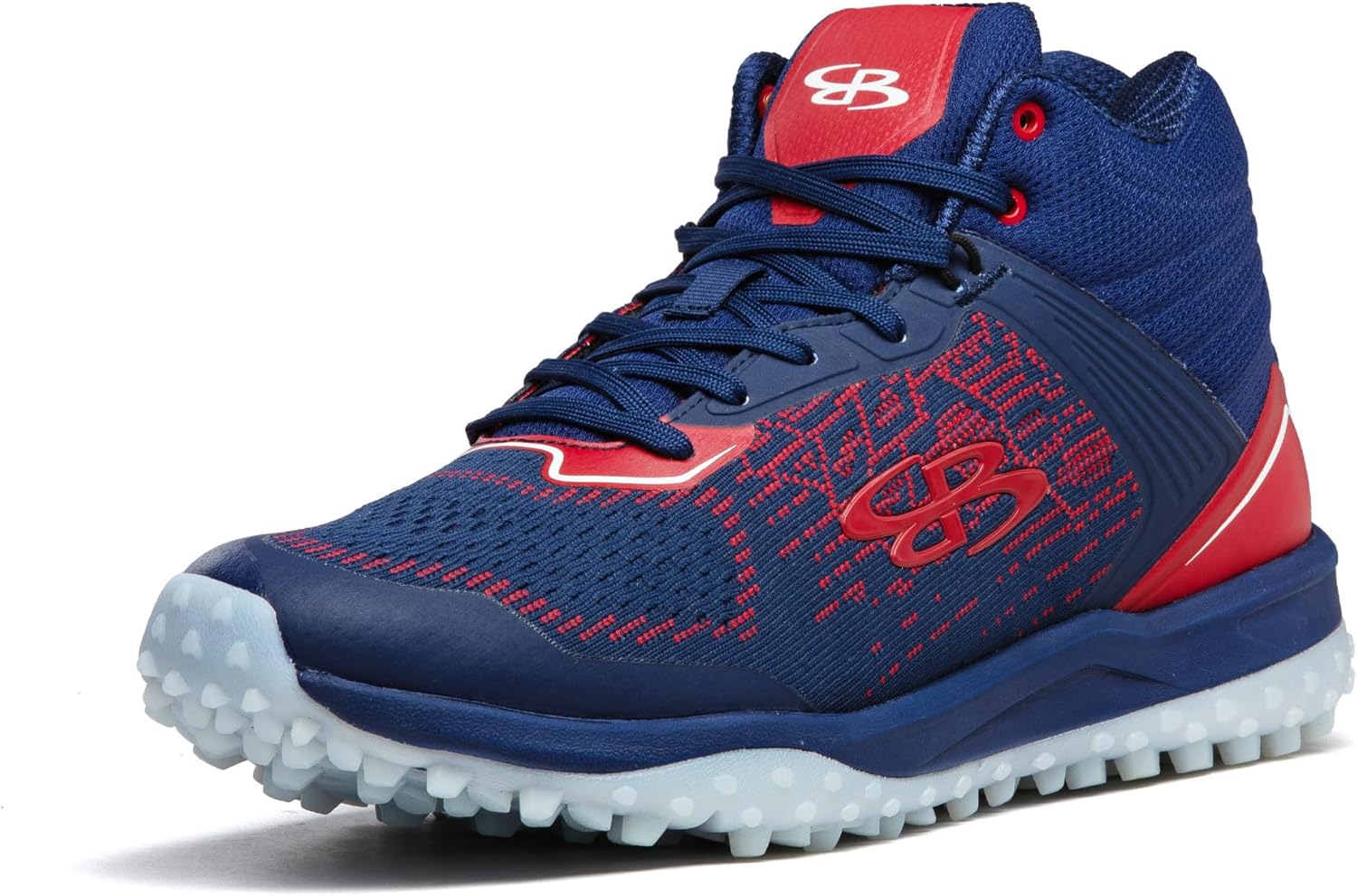 

Мужские футбольные кроссовки Boombah Viper Pureknit Turf Mid - Статус - Разнообразие цветов - Разные размеры, красный/синий/темно-синий