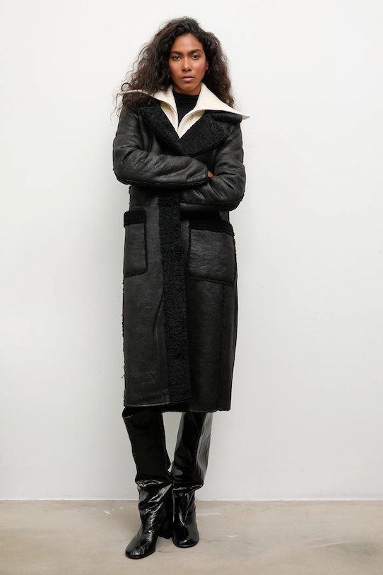 

Пальто Answear.Lab, черный