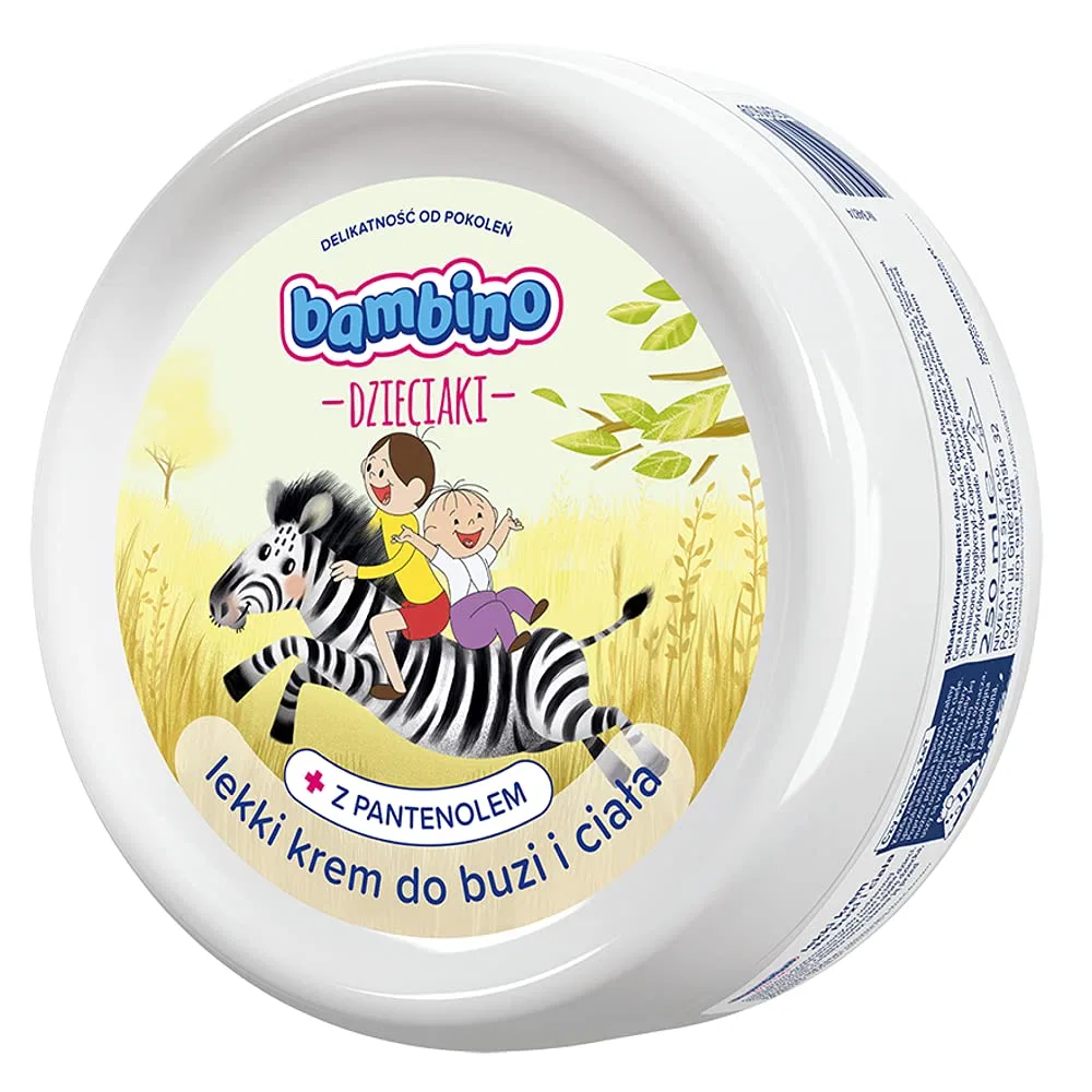 Крем для лица Bambino — Легкий и тела «Zebra», 250 мл