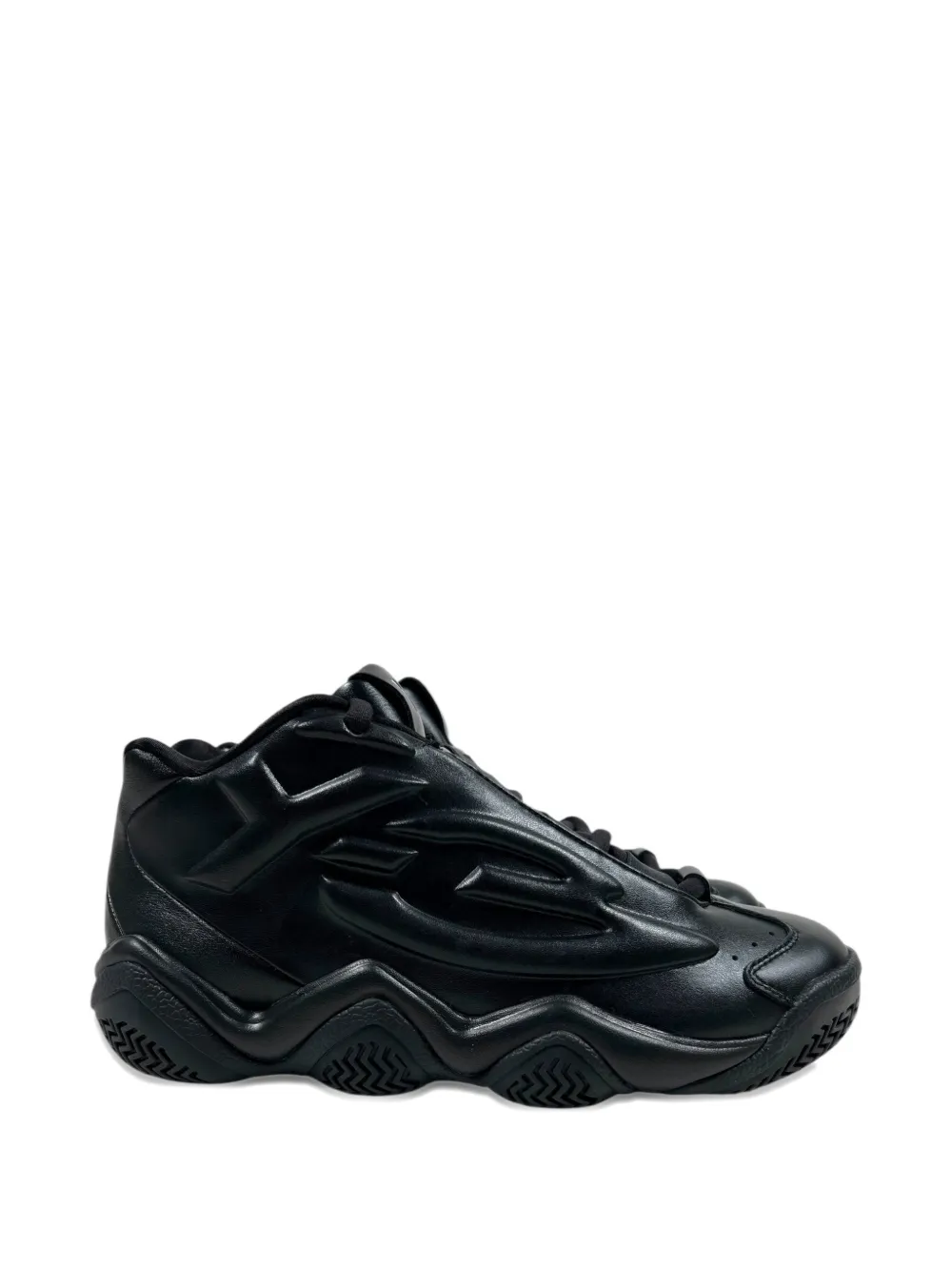 

Кожаные кроссовки Megaball Y-3, черный